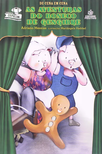 Cover of Projeto Zepelim. As Aventuras do Boneco de Gengibre