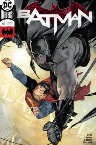 Cover of Batman #36 - DC Universe Rebirth (volume 3)