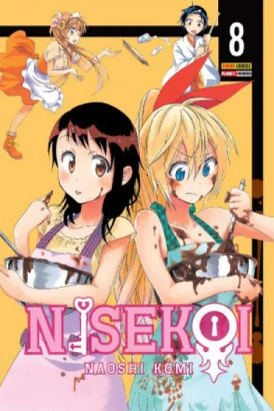 Cover of Nisekoi #08
