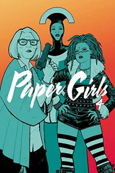 Cover of Paper Girls Vol. 4