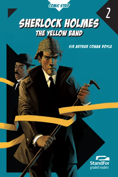 Cover of Sherlock Holmes: the yellow band- StandFor graded