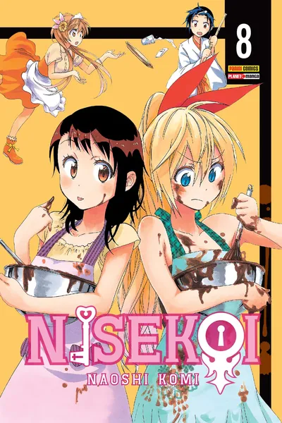 Cover of Nisekoi #08