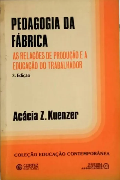 Cover of Pedagogia da Fábrica