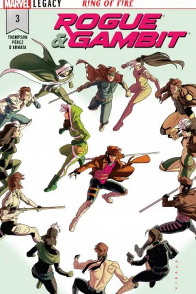 Cover of Rogue & Gambit #03- Marvel Legacy (volume 1)
