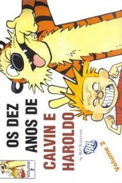 Cover of Os Dez Anos de Calvin e Haroldo