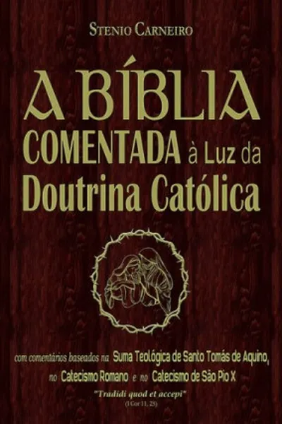 Cover of A Bíblia Comentada à Luz da Doutrina Católica