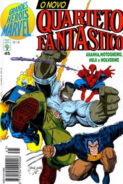 Cover of Grandes Heróis Marvel #45