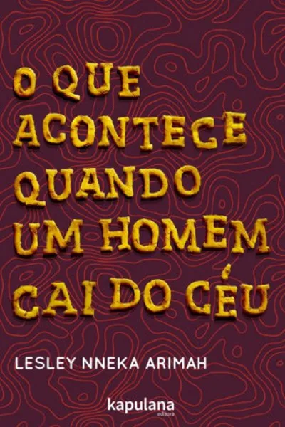 Cover of O que acontece quando um homem cai do céu