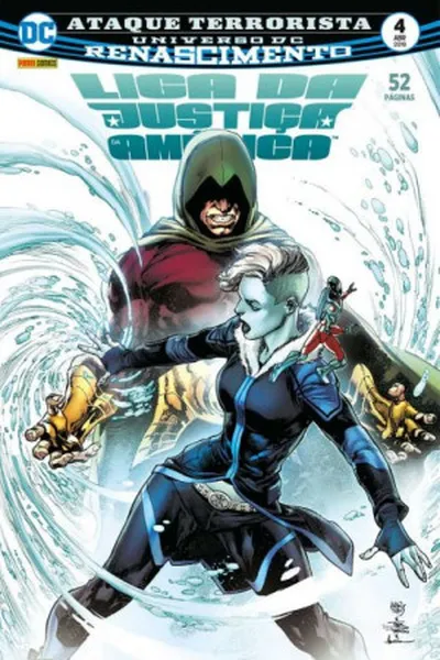 Cover of Liga da Justiça da América #4