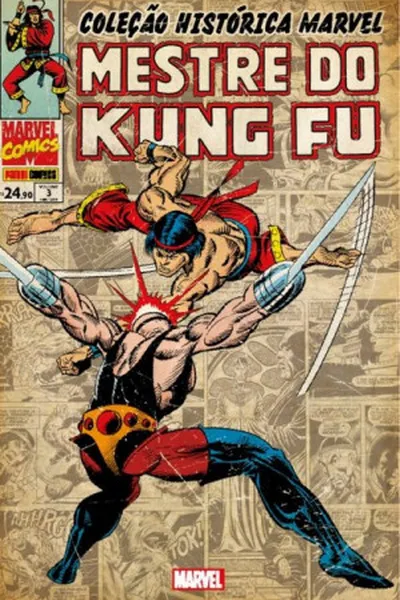 Cover of Coleção Histórica Marvel: Mestre do Kung Fu - Vol. 3