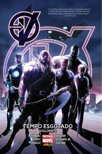 Cover of Os Vingadores Tempo Esgotado - Volume 1