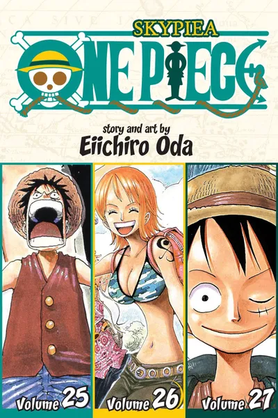 Cover of One Piece, Volumes 25-27: Skypeia