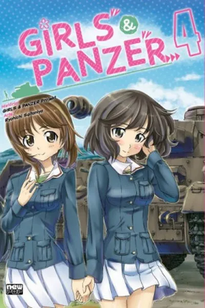 Cover of Girls & Panzer #04