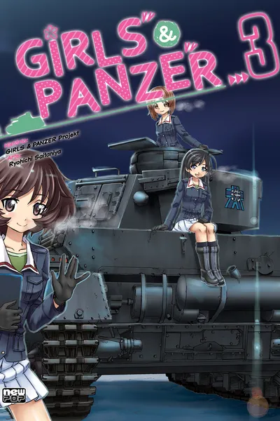 Cover of Girls & Panzer #03