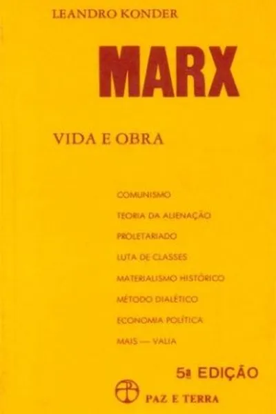 Cover of Marx - Vida e Obra