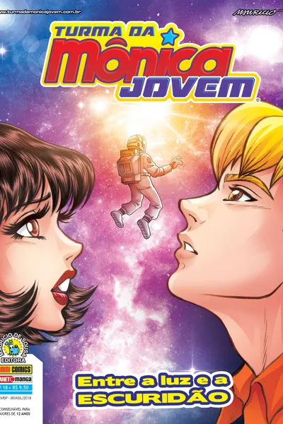 Cover of Turma da Mônica Jovem. Entre a Luz e a Escuridão
