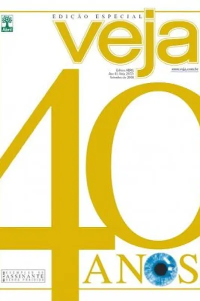 Cover of Veja Edição Especial 40 Anos
