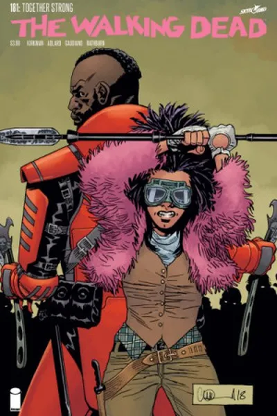 Cover of The Walking Dead #181