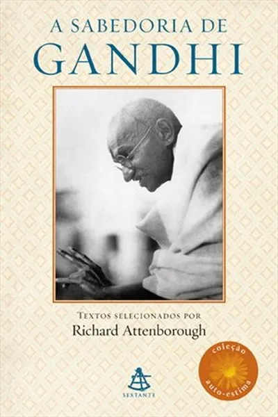 Cover of A sabedoria de Gandhi