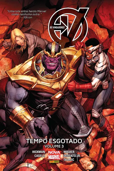 Cover of Os Vingadores. Tempo Esgotado - Volume 3