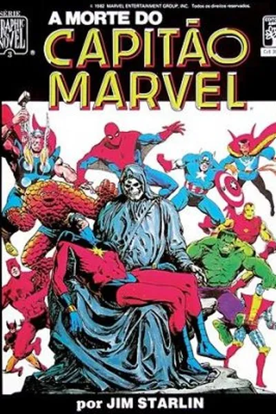 Cover of A Morte do Capitão Marvel