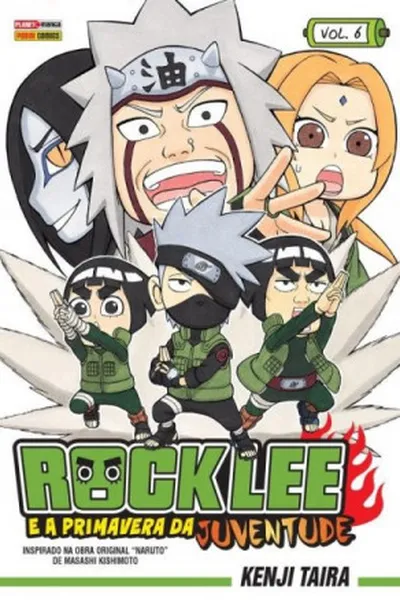 Cover of Rock Lee E a Primavera da Juventude #6
