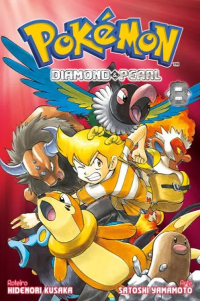 Cover of Pokémon Diamond And Pearl #08
