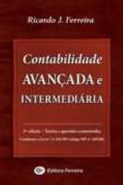 Cover of Contabilidade Avançada e Intermediária