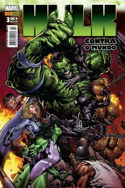 Cover of Hulk Contra o Mundo #03