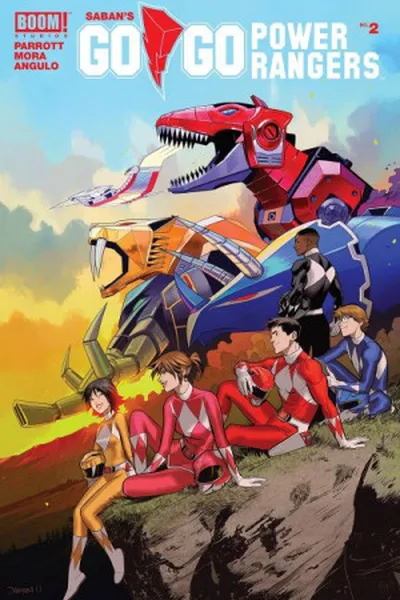 Cover of Saban's Go Go Power Rangers #02