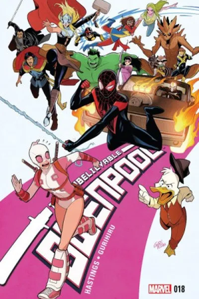 Cover of The Unbelieveble Gwenpool #18