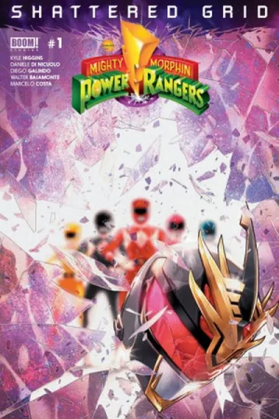 Cover of Mighty Morphin Power Rangers: Shattered Grid #1