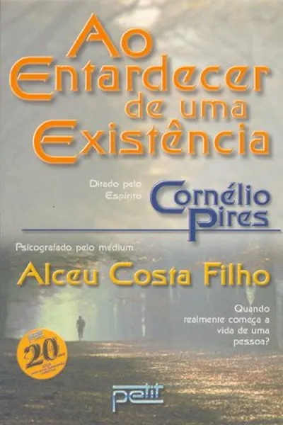 Cover of Ao entardecer de uma existência