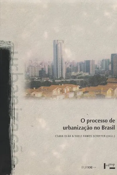 Cover of O processo de urbanização no Brasil