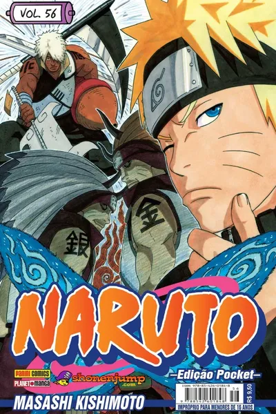 Cover of Naruto Pocket - Volume 56
