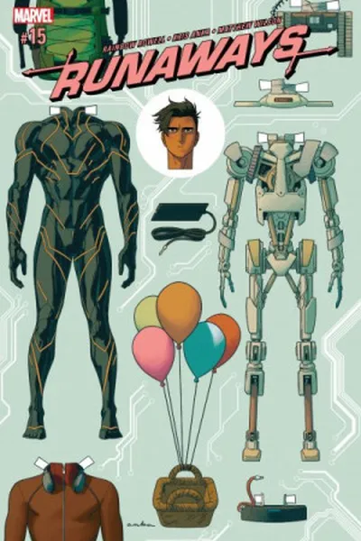 Cover of Runaways #15 (volume 5)