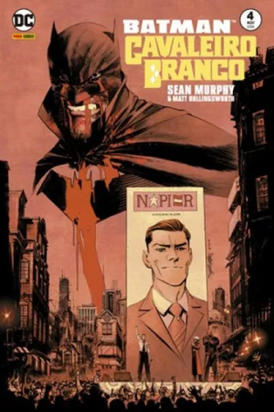 Cover of Batman: Cavaleiro Branco #4
