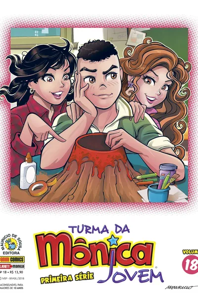 Cover of Turma da Mônica Jovem - Primeira Série - Volume 18