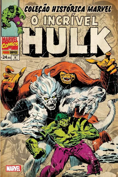 Cover of Coleção Histórica Marvel: O Incrível Hulk - Volume 8