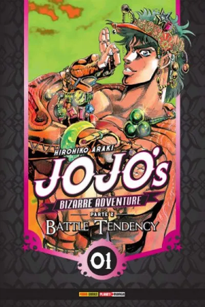 Cover of JoJos Bizarre Adventure - Parte 2 - Battle Tendency #01
