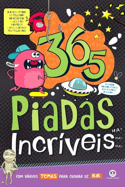 Cover of 365 piadas incríveis