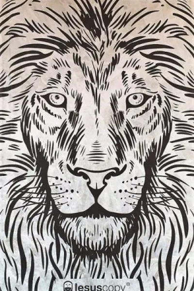 Cover of Bíblia JesusCopy NVT (Capa Dura - Leão Branco)