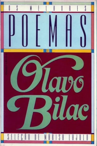 Cover of Os Melhores Poemas de Olavo Bilac