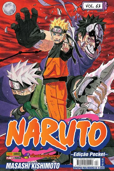 Cover of Naruto Pocket - Volume 63