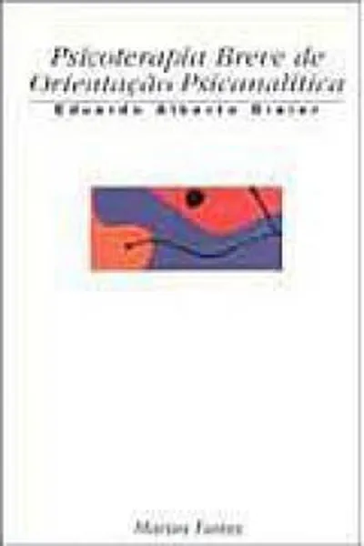 Cover of Psicoterapia Breve de Orientação Psicanalítica
