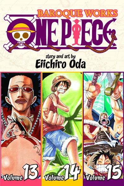 Cover of One Piece, Volumes 13-15: Baroque Works