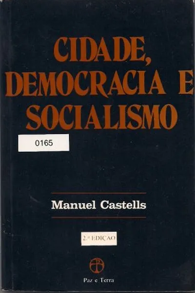 Cover of Cidade, democracia e socialismo