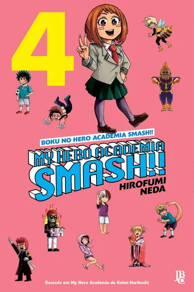 Cover of My Hero Academia Smash! #04