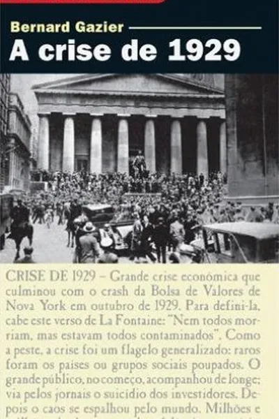 Cover of A Crise de 1929