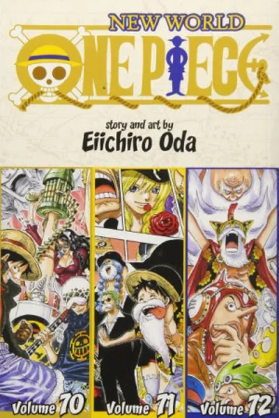 Cover of One Piece, Volumes 70-72: New World